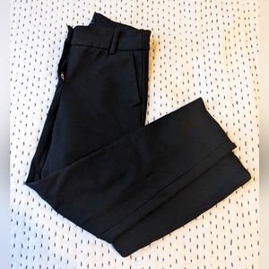 J crew black dress pants / slacks slim fit size 4
